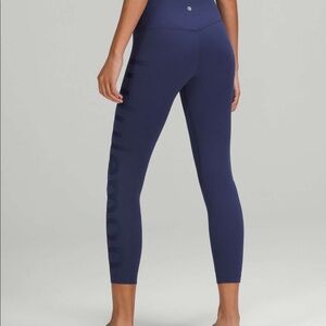 Lululemon Align 25 Graphic Blue